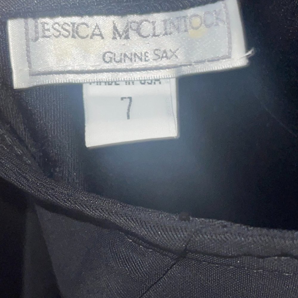 Jessica Mcclintock Gunne Sax Open Back Formal Dress - Picture 6 of 8